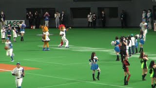 20220612 ファイターズナインのスターター送り出し（スタメン登場）