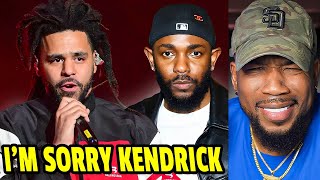 J Cole APOLOGIZED To Kendrick Lamar?