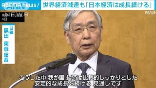 黒田日銀総裁「日本は金融緩和などにより成長続ける」(2023年1月4日)
