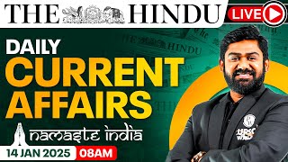 14 Jan 2025: Current Affairs Today | The Hindu Newspaper Analysis | Daily Current Affairs