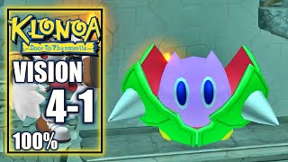 Klonoa Door to Phantomile - Vision 4-1 - All Dream Stones \u0026 Phantomilians 100% Gameplay Walkthrough