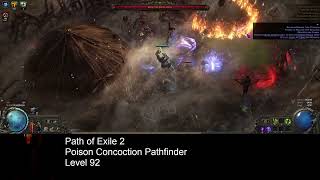 Path of Exile 2 - Level 92 Poisonous Concoction Pathfinder - My First Simulacrum!