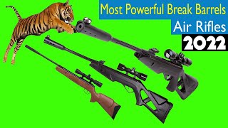 Top 5 Best Most Powerful Break Barrels Air Rifles 2022