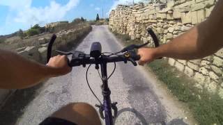 How to cycle from Kirkop to Mqabba: Ħal Millieri