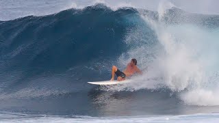 CLAY MARZO RIPPING SKETCHY REEF WAVES!