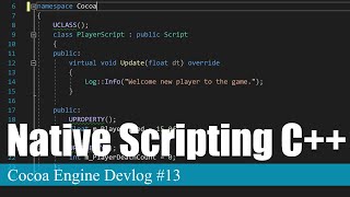 Native Scripting (C++ Hot Reloading) | Cocoa Engine Devlog #13