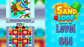 Sand loop level 644 Walkthrough Solution