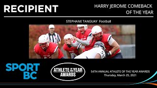 Sport BC Athlete of the Year Awards - Harry Jerome Comeback Award - Stephane Tanguay