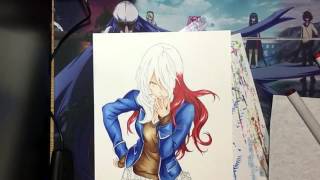 Drawing Rindou Kobayashi 小林 竜胆 From Shokugeki No Soma 食戟のソーマ