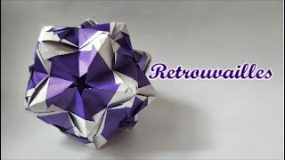 Origami Kusudama: Retrouvailles (Brian Beitel)