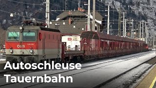 Autoschleuse Tauernbahn in Österreich / Tauern motorail in Austria