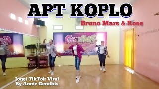 APT versi koplo (bruno mars & rose) || TikTok Viral || Joget kreasi by Annie Gendhis