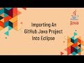 Java | Geeky Rabbit | Importing GitHub Java Project Into Eclipse