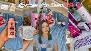 روتيني بعد الحمام فالصيف🎀 النظافة بالمنطقة الحساسة😍بخطوات بسيطة تخلي ريحتك ديما تكون زوينة🌸