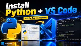 How to Run Python in VS Code on Windows 2026| First Python Program