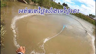 Real Fishing for food / Cast Net Fishing #249