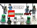 Every LEGO BOBA FETT MINIFIGURE RANKED!