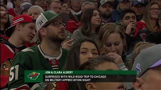 Purple Heart recipient Jon Albert travels with Wild to Chicago