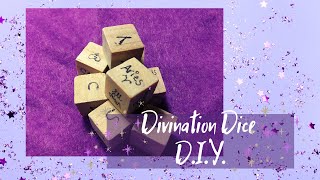 Divination Dice D.I.Y