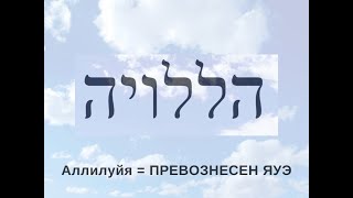 Почему мы говорим Халлилуйя? (Аллилуйя) - Роэ Доктор Хавьер Паласиос Селорио - Кехила Радость и Мир