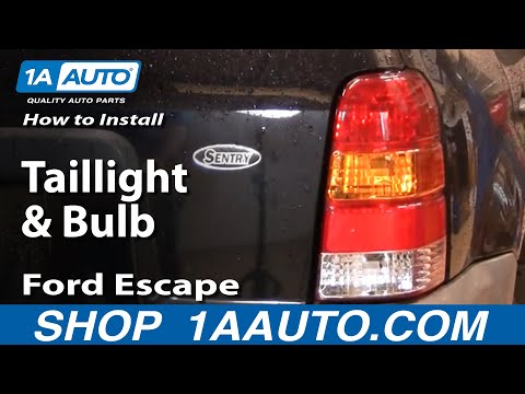 How To Install Replace Taillight and Bulb Ford Escape 01-07 1AAuto.com How To Install Replace Taillight and Bulb Ford Escape 01-07 1AAuto.com