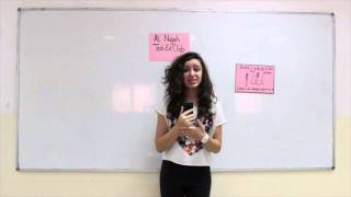 Media's effect on a girl's body image & self-esteem | Julie Tannous | Al Najah Private School