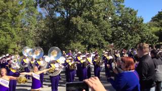 WIU Marching Leathernecks at Homecoming 2015