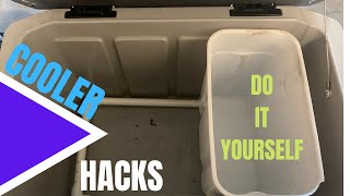 DIY Cooler Hack - Adding Cooler Trays Cheap And Easy
