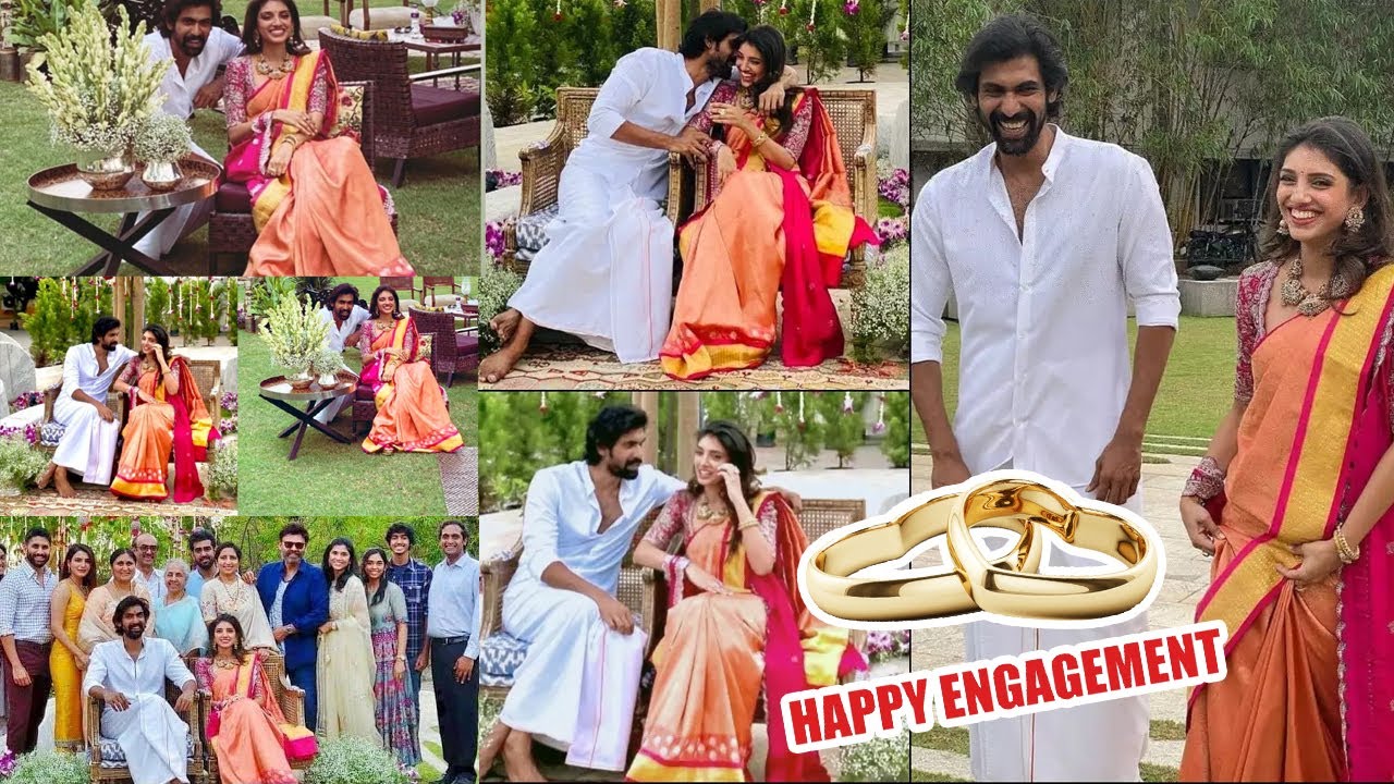 Rana Daggubati & Miheeka Engagement Function Photos | #RanawedsMiheeka ...