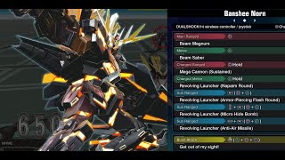 Banshee Norn - Gundam Extreme Versus Maxi Boost ON Combo Guide