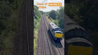 Class 37 37884 ROG to Derby RTC great tones pegasus rail operations group #networkrail #class37 ￼