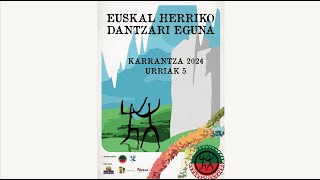 Euskal Herriko Dantzari Eguna 2024 (ZUZENEKO EMISIOA)