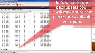 Simplified DBA-022-07-RMAN Validate Database