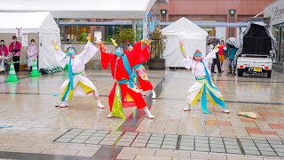 [4K] 薩摩源氏蛍　かごしま春祭大ハンヤ 2022 1日目 東口広場