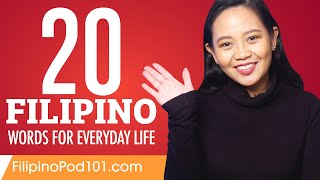 20 Filipino Words For Everyday Life Basic Vocabulary 1 Doovi
