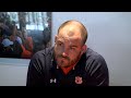 Auburn offensive line coach Jake Thornton on his plans for rebuilding at the position