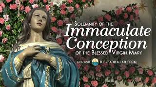 Mass on the Solemnity of the Immaculate Conception of the Blessed Virgin Mary - December 08, 2020