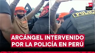 Reggaetonero ARCÁNGEL fue INTERVENIDO por la POLICIA antes de concierto en PERÚ