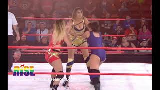 Alex Windsor vs. Lory vs. Queen Maya Women's Wrestling from RISE 4 - WARRIORS RISE