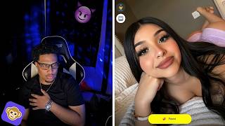 Using Aggressive Rizz on Every Baddie ๐๐ฅ | Monkey App *FLASHED*