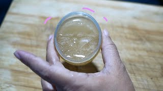 แชร์สูตรเจลว่านหางจระเข้สูตรลดฝ้า ทำง่าย l Diy aloe vera gel for face gel