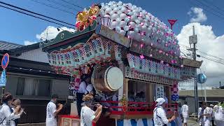 住吉神社祭典2023 森下組　本橋テープ出発