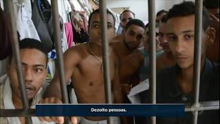 Presos em Pernambuco constroem favela dentro de penitenciária superlotada