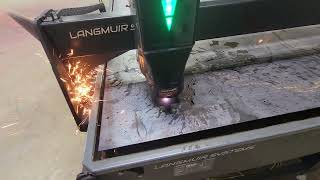 plasma table cutting 14gauge langmuir systems crossfire xr deer skull