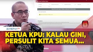 Panas! Ketua KPU Cecar Anggotanya, Temukan Data Hasil Pemilu 2024 Tak Diunggah ke Sirekap