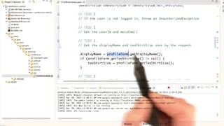 Add ProfileForm - Developing Scalable Apps with Java