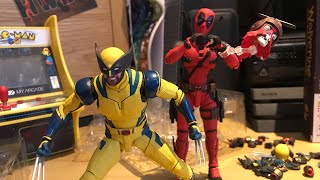 Reviewing the SH-figuarts Deadpool \u0026 Wolverine figures! #deadpoolandwolverine #shfiguarts  #figure