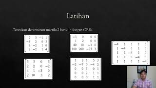 Algeo 08 & 09: Determinan