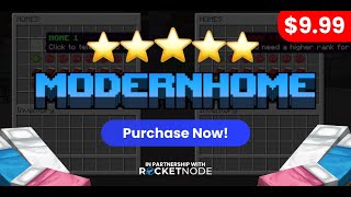 ModernHomes Plugin | Premium Minecraft Plugins