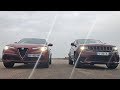 2019 Alfa Romeo Stelvio  Quadrifoglio vs 2019 Jeep Grand Cherokee Trackhawk